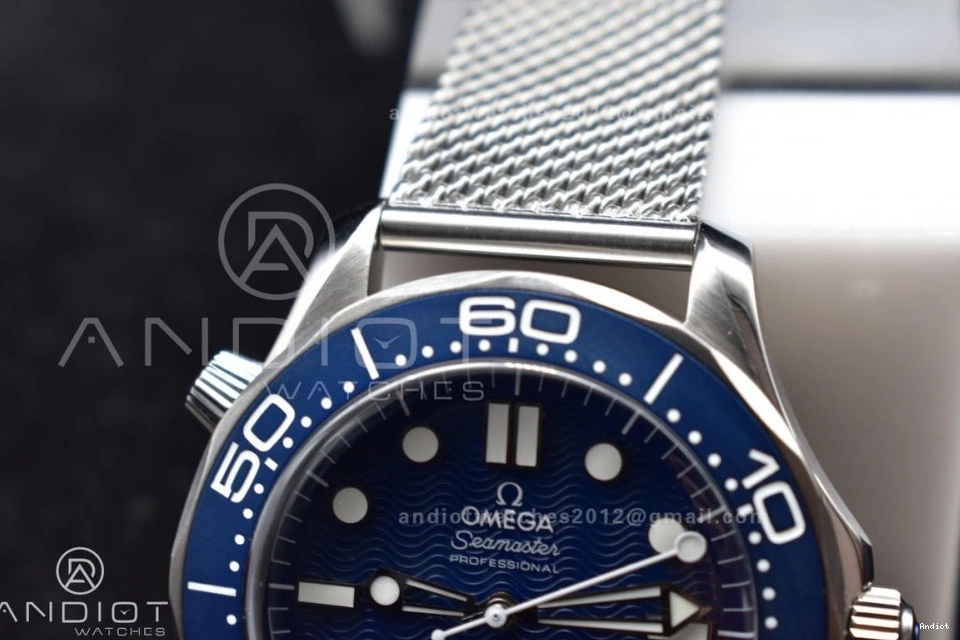 Mesh 60th 42mm 1065 Edition anniversary Best VSF Bracelet Seamaster Bond 300M A Stylish James on 0801